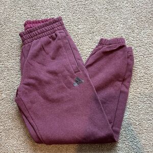 Adidas Burgundy Joggers
